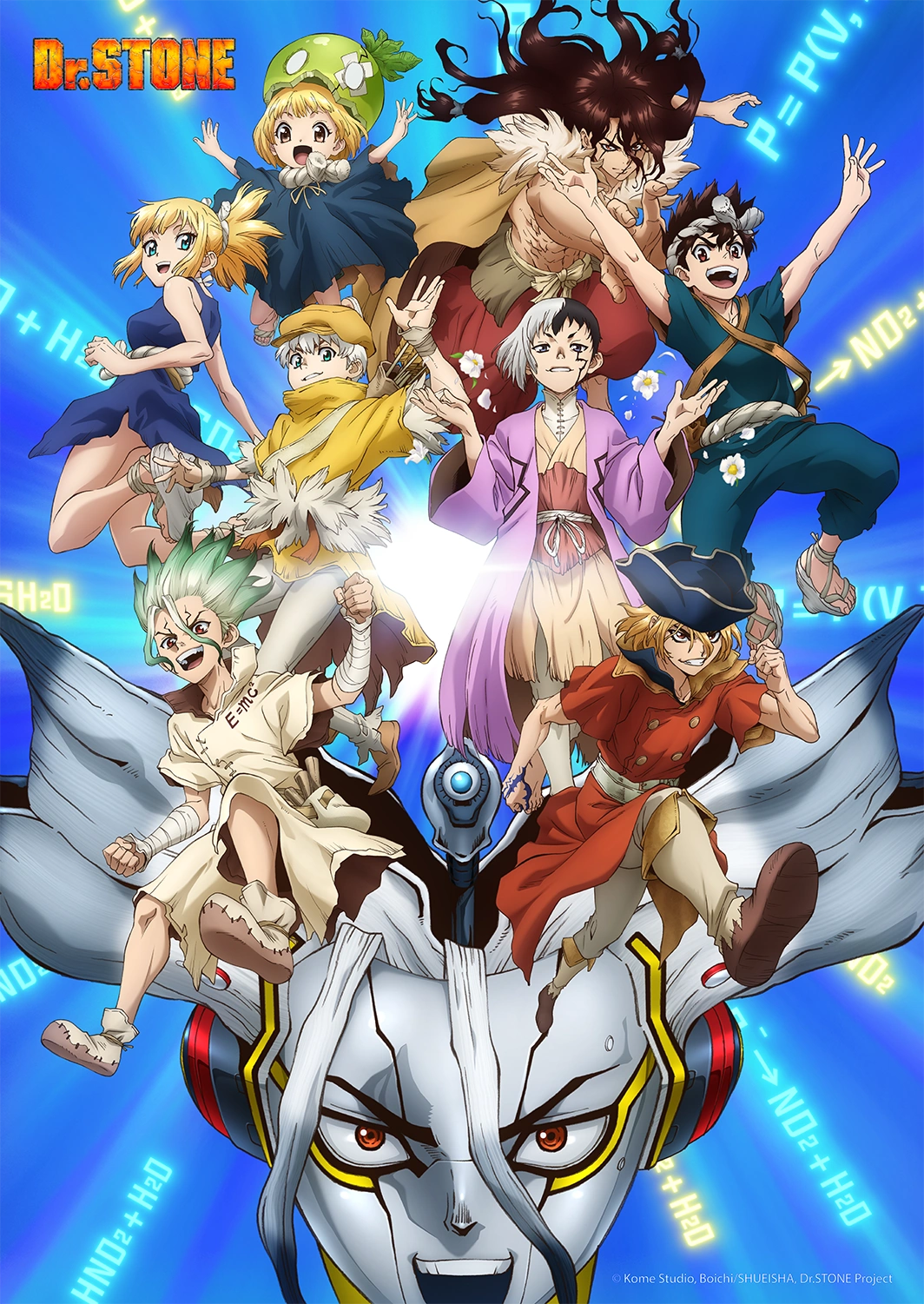 Poster do Anime Dr. Stone